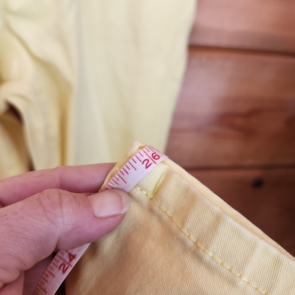 Motherhood Maternity Jean Secret Fit Belly Tummy Control Straight Crop Sz L X26" - Picture 4 of 8